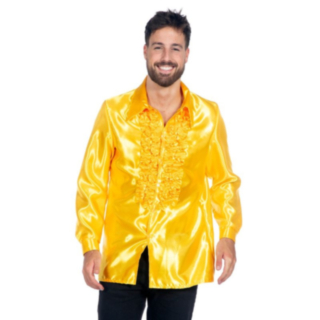 Disco Volanger Skjorte Gul