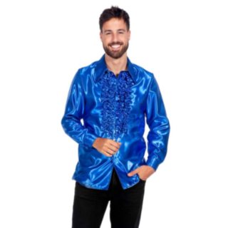 Disco Volanger Skjorte Blå