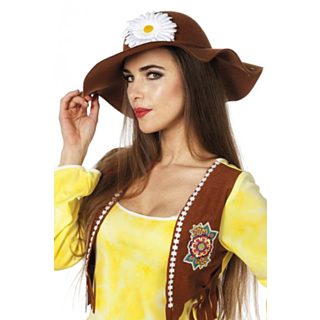 Blomster Hippie Hatt