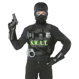 SWAT Barnekostyme