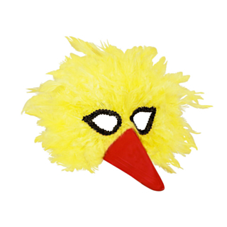 Gul Fugl Maske