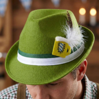 Oktoberfest Fedora Grønn