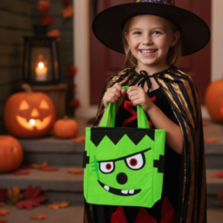 Frankenstein Trick Or Treat Pose