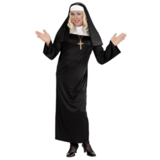 Klassisk Nonne Kostyme