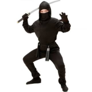 Ninjakriger Barnekostyme