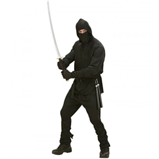 Ninja Kostyme Svart