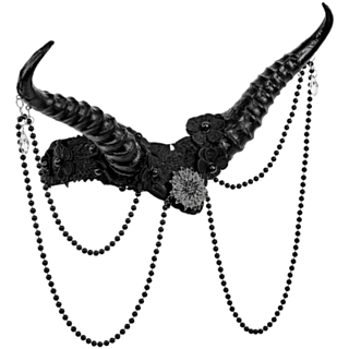 Maleficent Horn Hodebøyle Svart