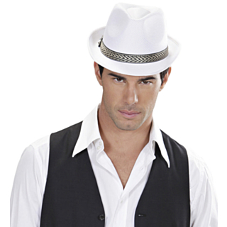 Panama Fedora Hvit
