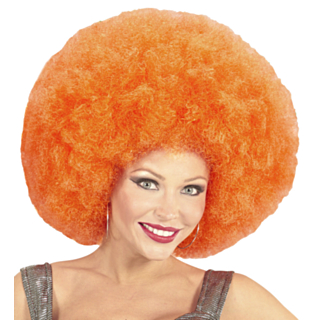 Stor Afroparykk Oransje