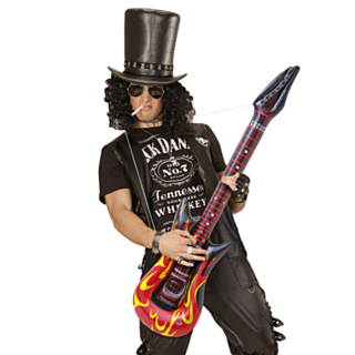 Oppblåsbar Rock Gitar Flammer