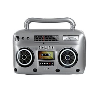 Oppblåsbar Ghettoblaster