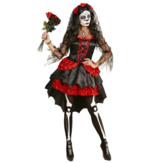Day Of The Dead Brud Kostyme