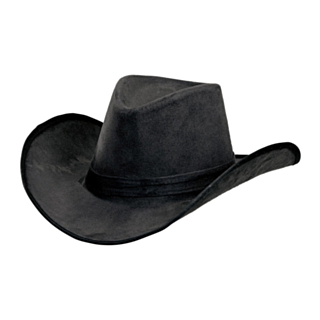 Cowboyhatt Svart