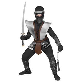 Ninja Mester Barnekostyme