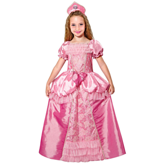 Rosa Prinsesse Barnekostyme