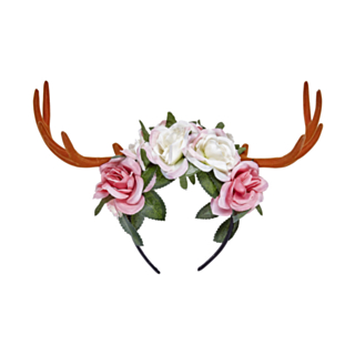 Hårbøyle med Blomster og Gevir
