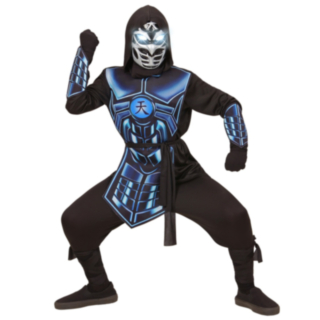 Cyber Ninja Barnekostyme