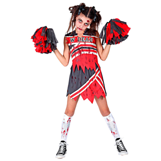 Zombie Cheerleader Barnekostyme