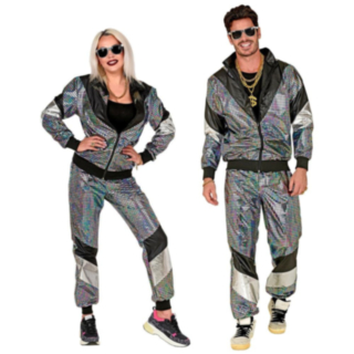 Reflekterende 1980 Grilldress Kostyme