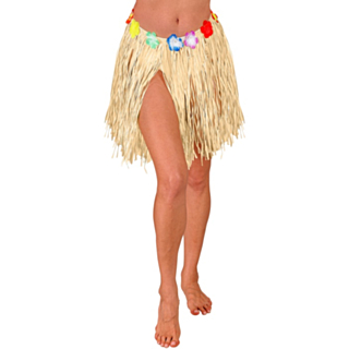 Hula Stråskjørt Beige