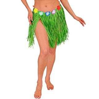 Hula Stråskjørt Grønn