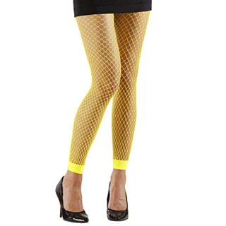 Fiskenett Leggings Neongul