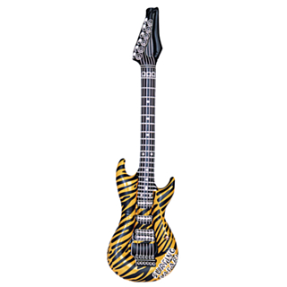 Oppblåsbar Rockegitar Tiger