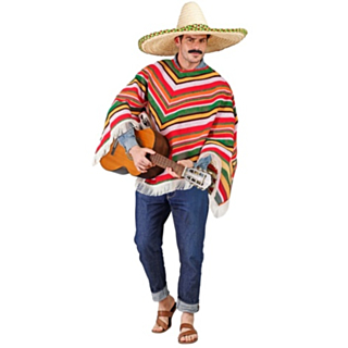 Meksikansk Fiesta Poncho