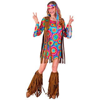 Flower Power Hippie Kostyme