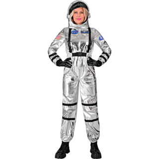 Astronaut Kostyme Sølv