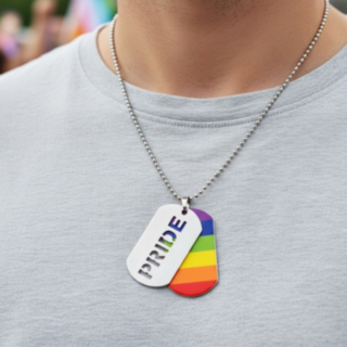 Pride Dogtag Halskjede
