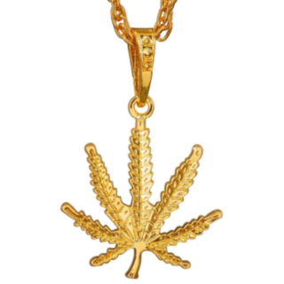 Weed Halskjede Gull