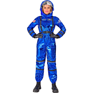 Astronaut Kostyme Blå