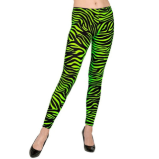 1980 Leggings Neon Grønn
