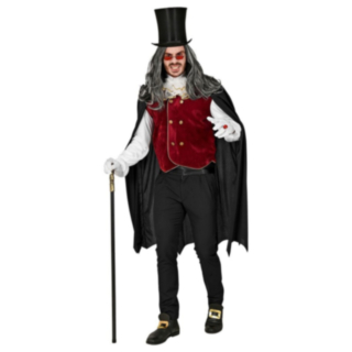 Gotisk Vampyr Grev Kostyme