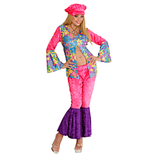 Blomstrende Hippie Kostyme