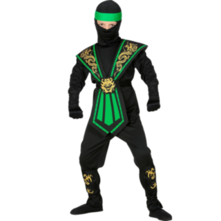 Kombat Ninja Barnekostyme