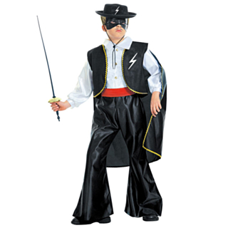 Zorro Barnekostyme