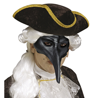 Venetiansk Maske Svart