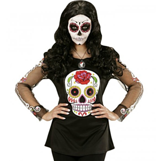 Day of the Dead Bluse
