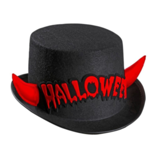 Djevel Halloween Flosshatt