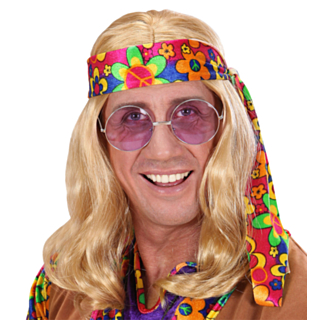 Hippie Dude Parykk Blond