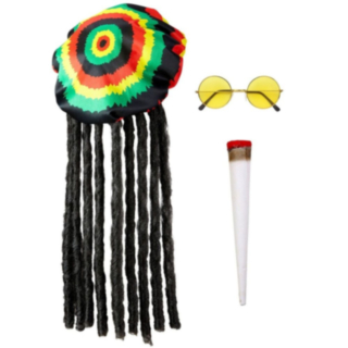 Rasta Dreadlocks Kostyme
