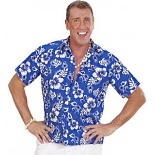 Hawaiiskjorte Blå