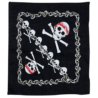 Pirat Dødningehode Bandana
