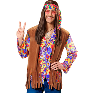 Frynset Hippie Kostyme