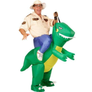 Oppblåsbar Dinosaur Kostyme