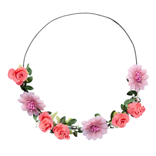 Blomsterbånd Rosa