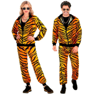 Tiger 80-talls Treningsdress Kostyme
