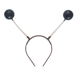 Antenne Hårbøyle Svart